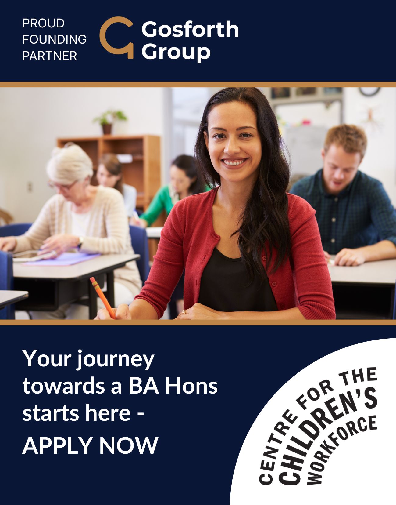Adult learners and the text: Your journey towards a BA Hons starts here. Apply Now.